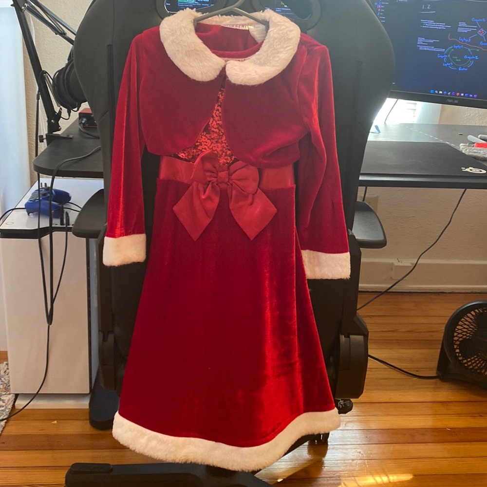 Girls holiday dress